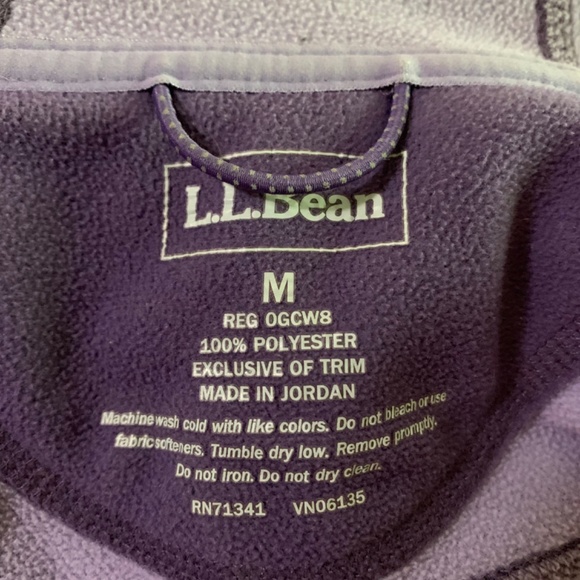 Womens L.L. Bean Hooded Fleece Jacket - Picture 3 of 9